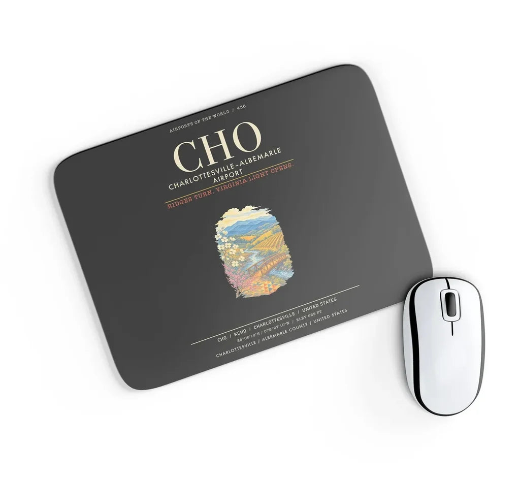 CharlottesvilleAlbemarle Airport CHO - Black