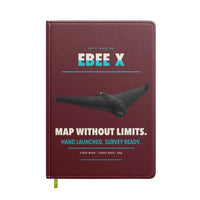 Thumbnail for AgEagle eBee X design on dark red notebook