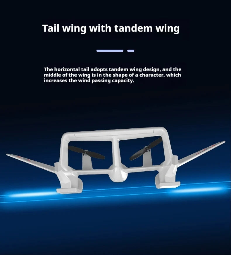 Amphibious Waterproof Gyro Stabilized EPP Foam Fixed-Wing Glider Aircraft Remote Control Plane - view 12