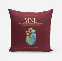 Thumbnail for Manila Ninoy Aquino International Airport MNL - Dark Red
