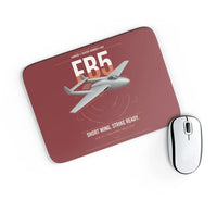 Thumbnail for de Havilland Vampire FB5 design on dark red rectangle mouse pad