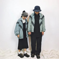Thumbnail for School Uniform Speed dry Jacket  Loose Reflective Pilot Couple Jacket - view 15
