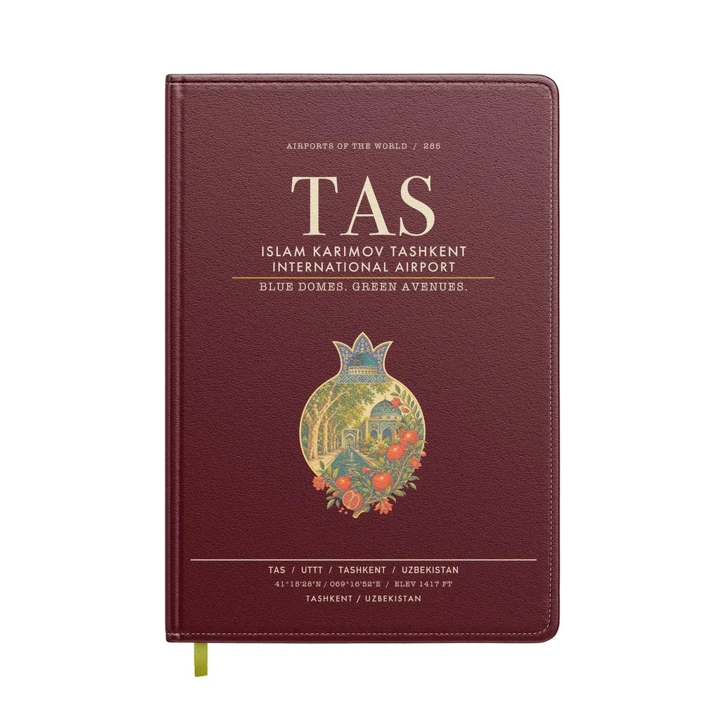 Islam Karimov Tashkent International Airport TAS - Dark Red