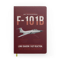 Thumbnail for F-101B Voodoo design on dark red notebook