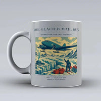 Thumbnail for VINTAGE G4153 - The Glacier Mail Run - Ceramic Mug design on lightgray