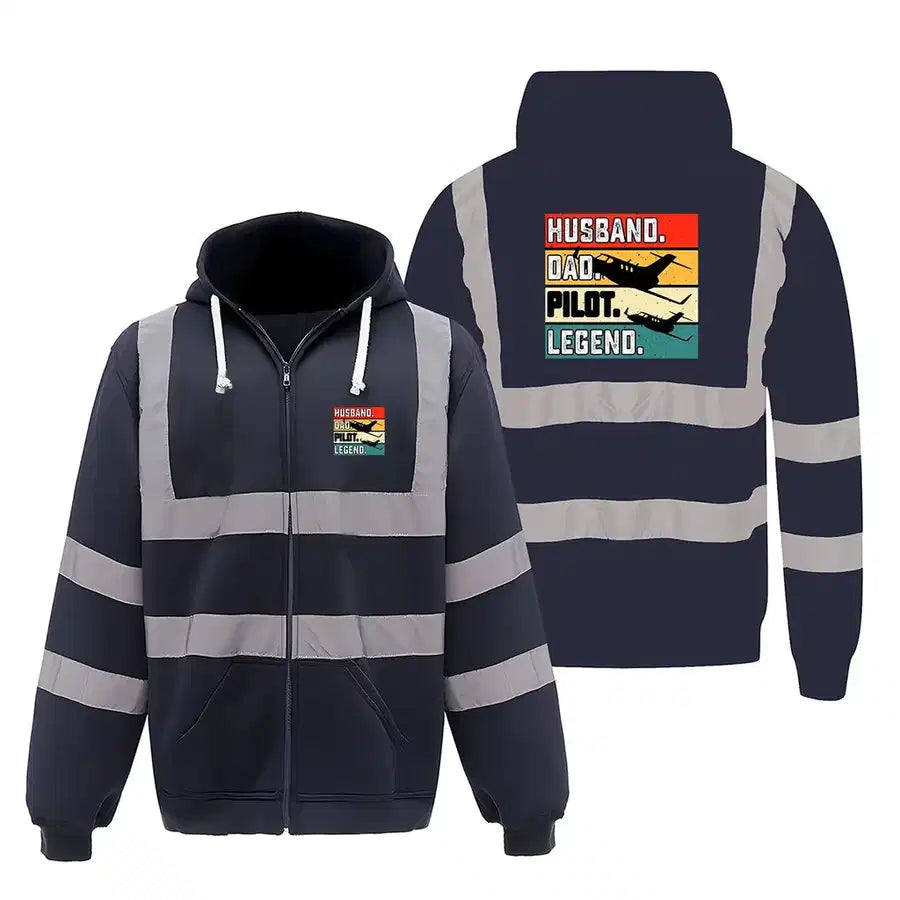 Husband & Dad & Pilot Hoodie - view 12
