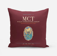 Thumbnail for Muscat International Airport MCT - Mountain Gate Current - Dark Red