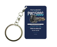 Thumbnail for PW1500G Key Chain design on navy blue key chain