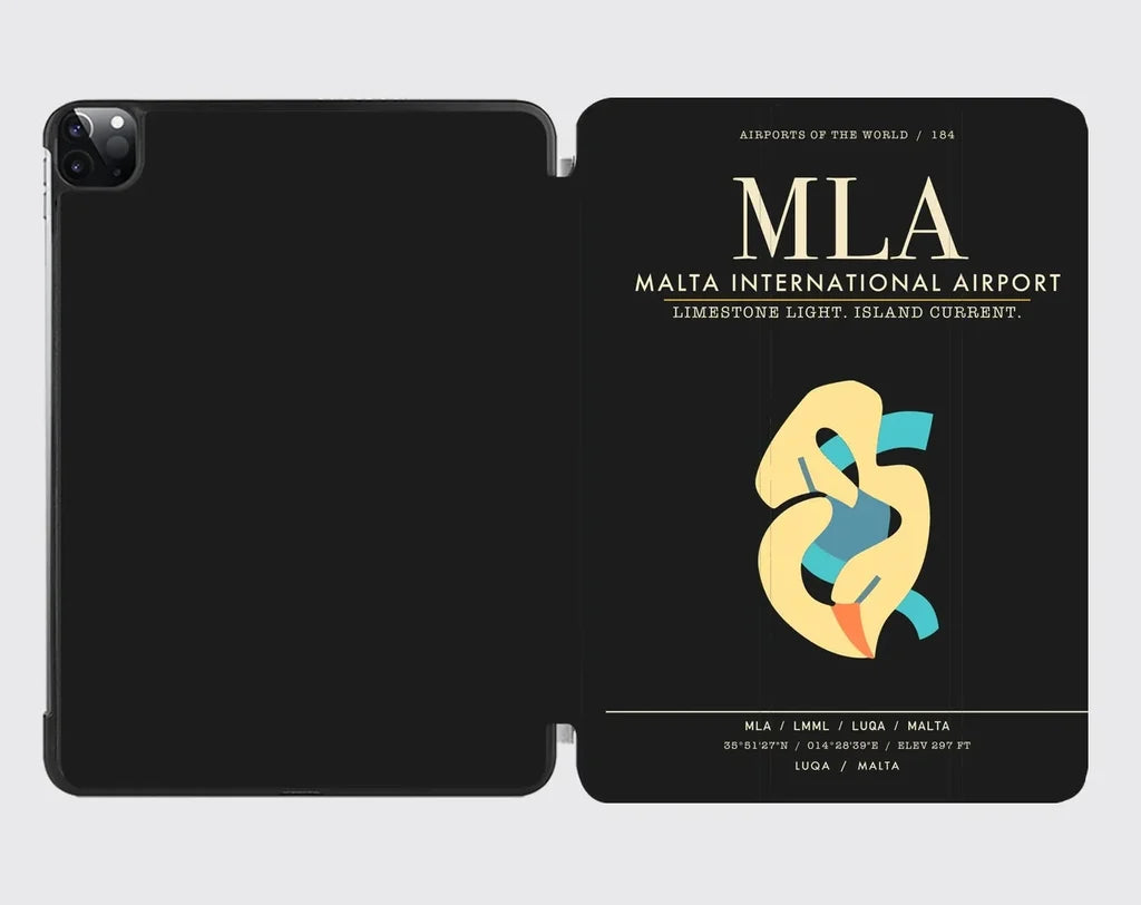 Malta International Airport MLA - Black