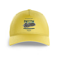 Thumbnail for PW127M design on yellow printed hat