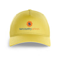Thumbnail for Sun Country Airlines printed hat - yellow