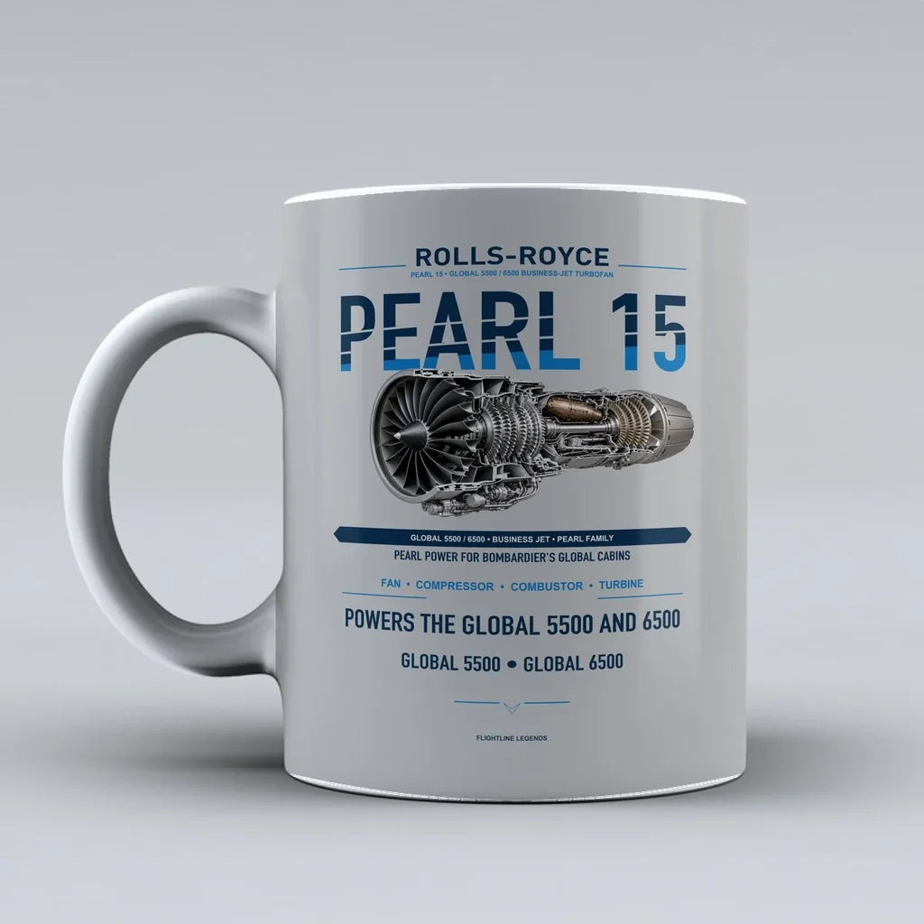 15 Mug design on light gray pearl