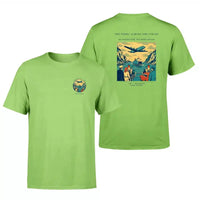 Thumbnail for VINTAGE G4478 - The Ferry Across The Strait - Double-Side T-Shirt design on lightgreen double side t shirt