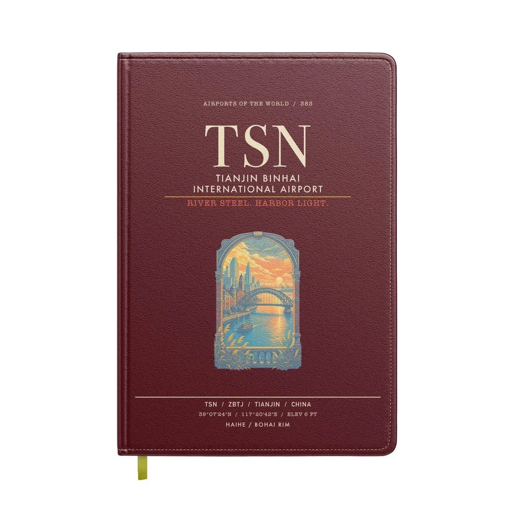 Tianjin Binhai International Airport TSN - Dark Red