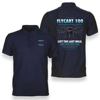 Thumbnail for DJI FlyCart 100 design on navy blue polo