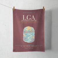 Thumbnail for New York LaGuardia Airport LGA - Dark Red