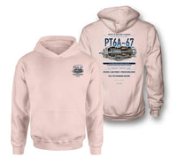 Thumbnail for PT6A-67 design on pink hoodie