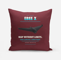 Thumbnail for AgEagle eBee X design on dark red pillow