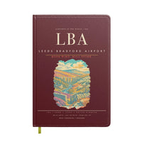 Thumbnail for Leeds Bradford Airport LBA - Dark Red