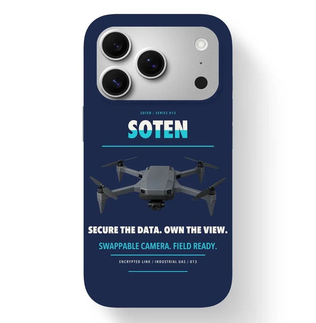 ACSL SOTEN Case design on navy blue iphone case