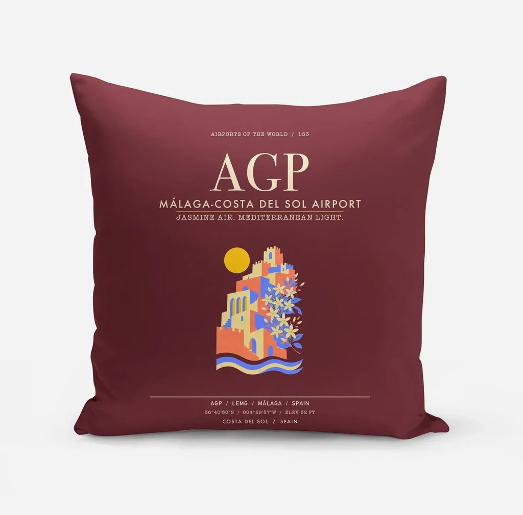 Malaga-Costa del Sol Airport AGP - Dark Red