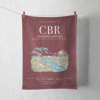 Thumbnail for Canberra Airport CBR - Dark Red