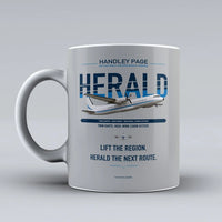 Thumbnail for Page HPR.7 Dart Herald Mug design on light gray handley