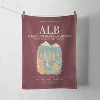Thumbnail for Albany International Airport ALB - Dark Red