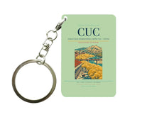 Thumbnail for Camilo Daza International Airport (CUC) design on light green key chain