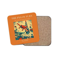 Thumbnail for The Pylon Turn - Designed Coasters design on orange 1-piece
