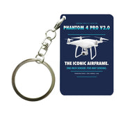 Thumbnail for DJI Phantom 4 Pro V2.0 Key Chain design on navy blue key chain