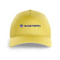 Thumbnail for Eastern Air Lines Airlines logo printed on yellow cap