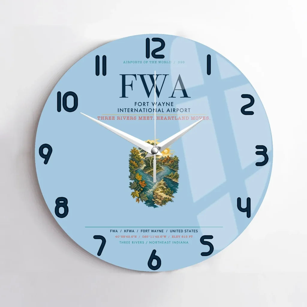 Fort Wayne International Airport FWA - Blue