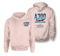 Thumbnail for Airbus A300B2 design on pink hoodie