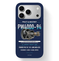 Thumbnail for PW4000-94 Case design on navy blue iphone case