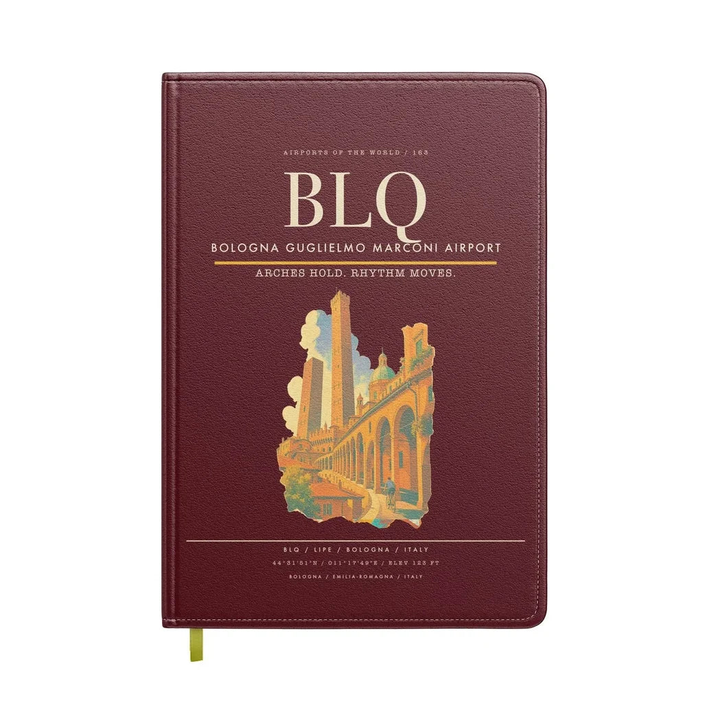 Bologna Guglielmo Marconi Airport BLQ - Dark Red