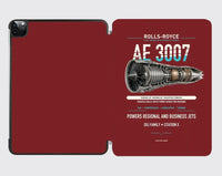 Thumbnail for AE 3007 design on dark red ipad tablet case