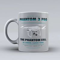Thumbnail for Phantom 3 Professional Mug design on light gray dji