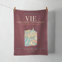 Thumbnail for Vienna Airport VIE - Dark Red
