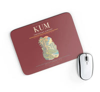 Thumbnail for Yakushima Airport (KUM) design on dark red rectangle mouse pad