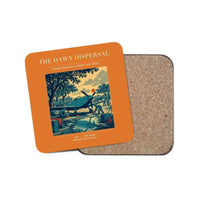 Thumbnail for The Dawn Dispersal - Designed Coasters design on orange 1-piece