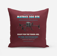 Thumbnail for DJI Matrice 300 RTK design on dark red pillow