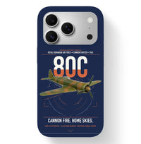 Thumbnail for IAR 80C design on navy blue magsafe iphone case, for iPhone 17 Pro