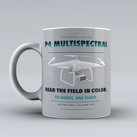 Thumbnail for P4 Multispectral Mug design on light gray dji