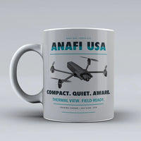 Thumbnail for ANAFI USA Mug design on light gray parrot
