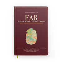 Thumbnail for Hector International Airport (FAR) design on dark red notebook