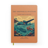 Thumbnail for VINTAGE G4369 - The Shipwreck Spotters - Designed Notebooks design on orange