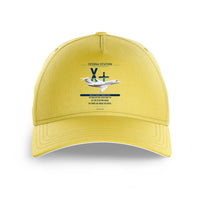Thumbnail for Cessna Citation X+ design on yellow printed hat