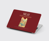 Thumbnail for EuroAirport Basel-Mulhouse-Freiburg (MLH) design on dark red MacBook case
