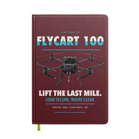 Thumbnail for DJI FlyCart 100 design on dark red notebook